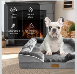 Dog Bed with Sides - Dog Sofa Beds for Medium Dogs