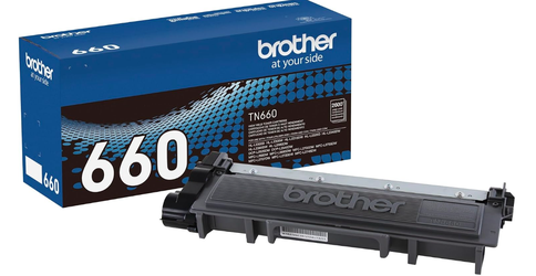 Brother Genuine High Yield TN660 Toner Cartridge, Replacement, Page Yield Up to 2600, Black, 1 Pack