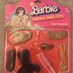 Barbie 1978 Barbie Fashion Add-Ons Hair Originals