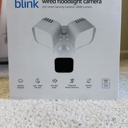 Blink Wired Floodlight Camera-New 