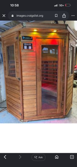 In home/outdoor infrared sauna
