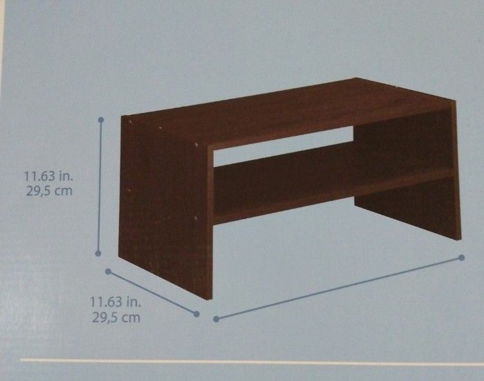 Horizontal 2 Level Organizer Shelf - Brand New