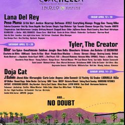 ISO 2 Coachella Weekend 2 Sat/Sun