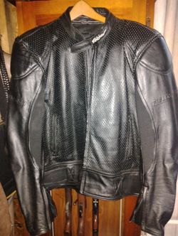 Filddsheer Motorcycle Leather Jacket Men