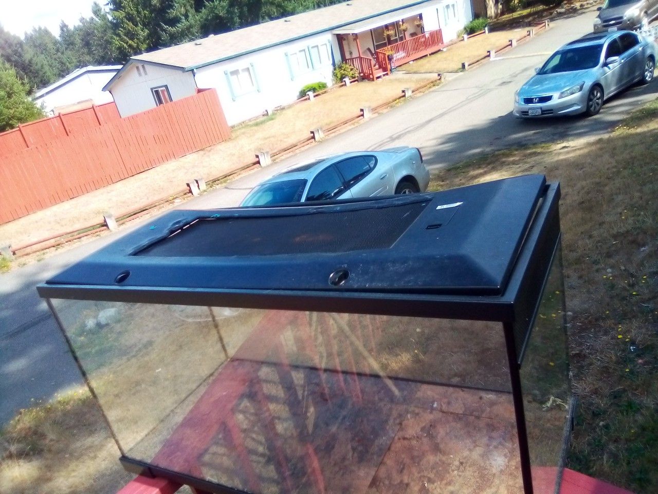30 gal reptile tank v