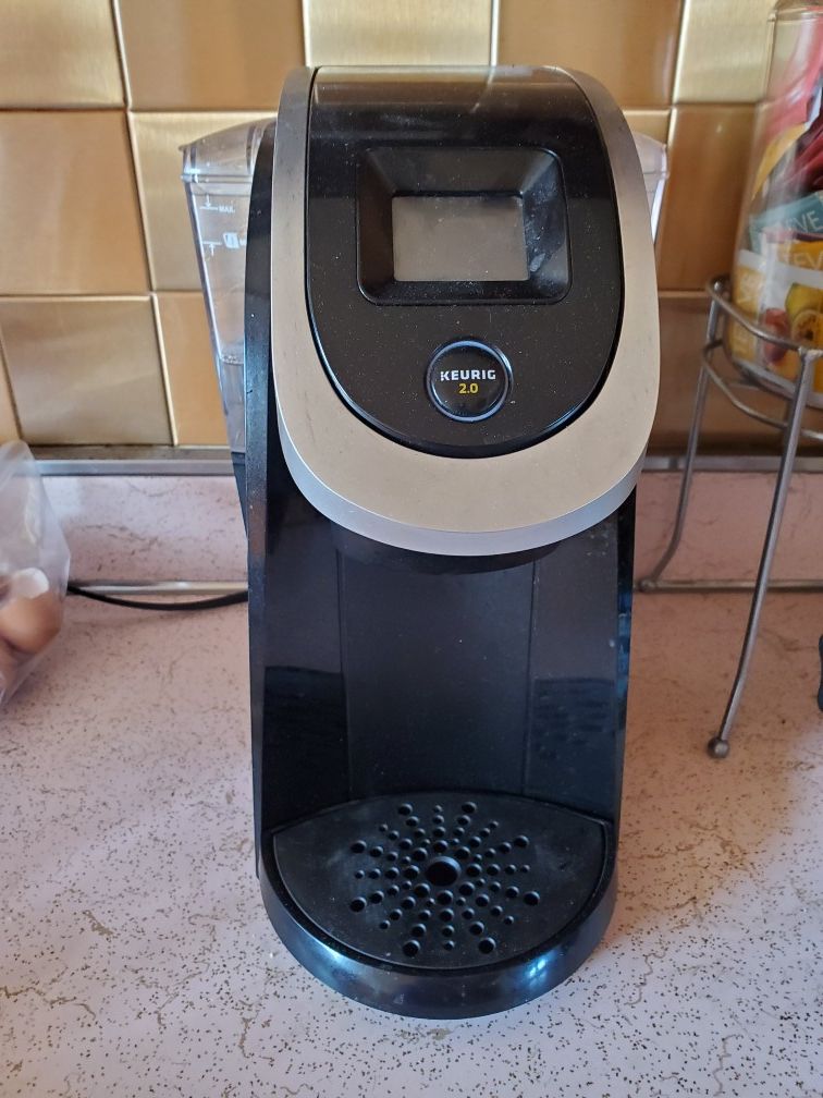 Keurig Coffee Maker with KCup Holder