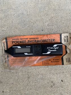 Pocket thermometer