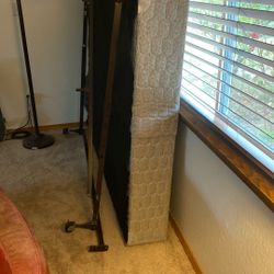 FREE: Full Box Spring And Steel Frame