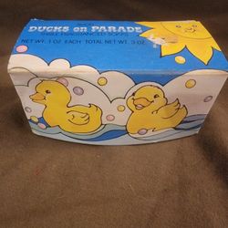 Vintage Avon Ducks En Parade Soaps 