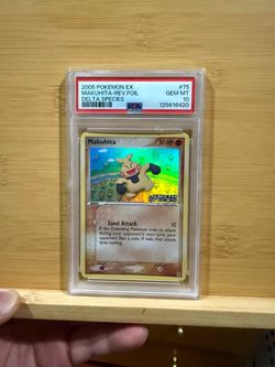 Pokemon Makuhita Reverse Foil Delta Species 2005 PSA 10