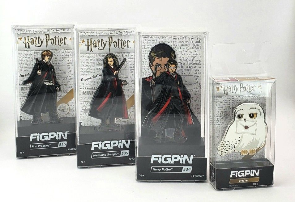 Figpin Harry Potter LOT With Max Boosted Hedwig!