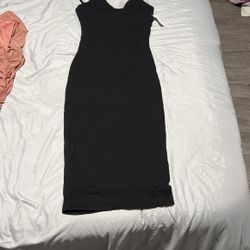 Black Knee length dress