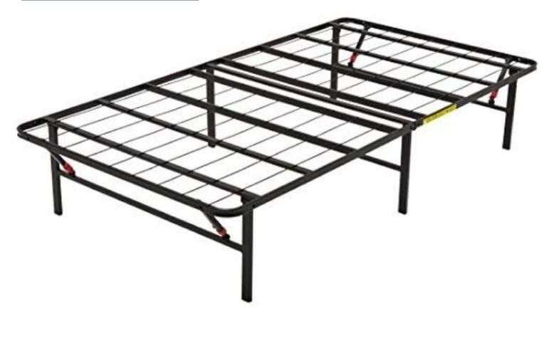 Foldable Metal platform bed frame