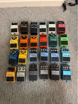 Boss Guitar Pedals