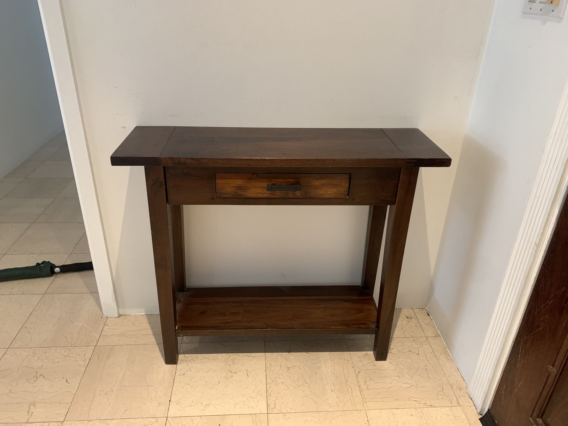 🪵 Solid Wood Console Table