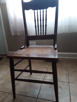 Antique Cane Chair