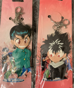 Yu Yu Hakusho keychains Yusuke Urameshi & Hiei