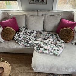 Three Piece Mid-Century Sectional, And Other Furniture