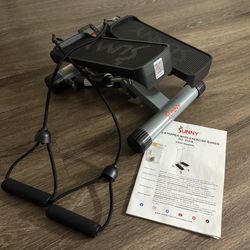 Sunny Mini Stepper With Exercise Bands