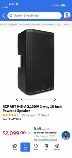 2 RFC 945a speakers