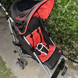 Delta Children Urban Street LX Stroller, Red