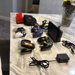 Nintendo Switch With Accessories And Games
