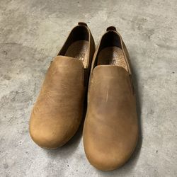 8.5 Leather And Cork Shoes NEW