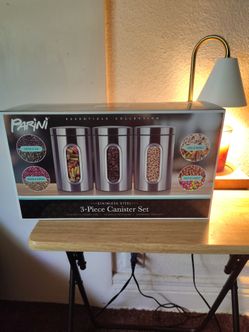 Parini 3 piece canister set