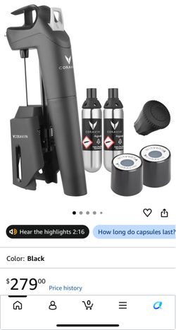 Coravin Wine Preserver