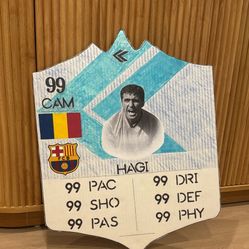 Jumbo FIFA Card Hagi 