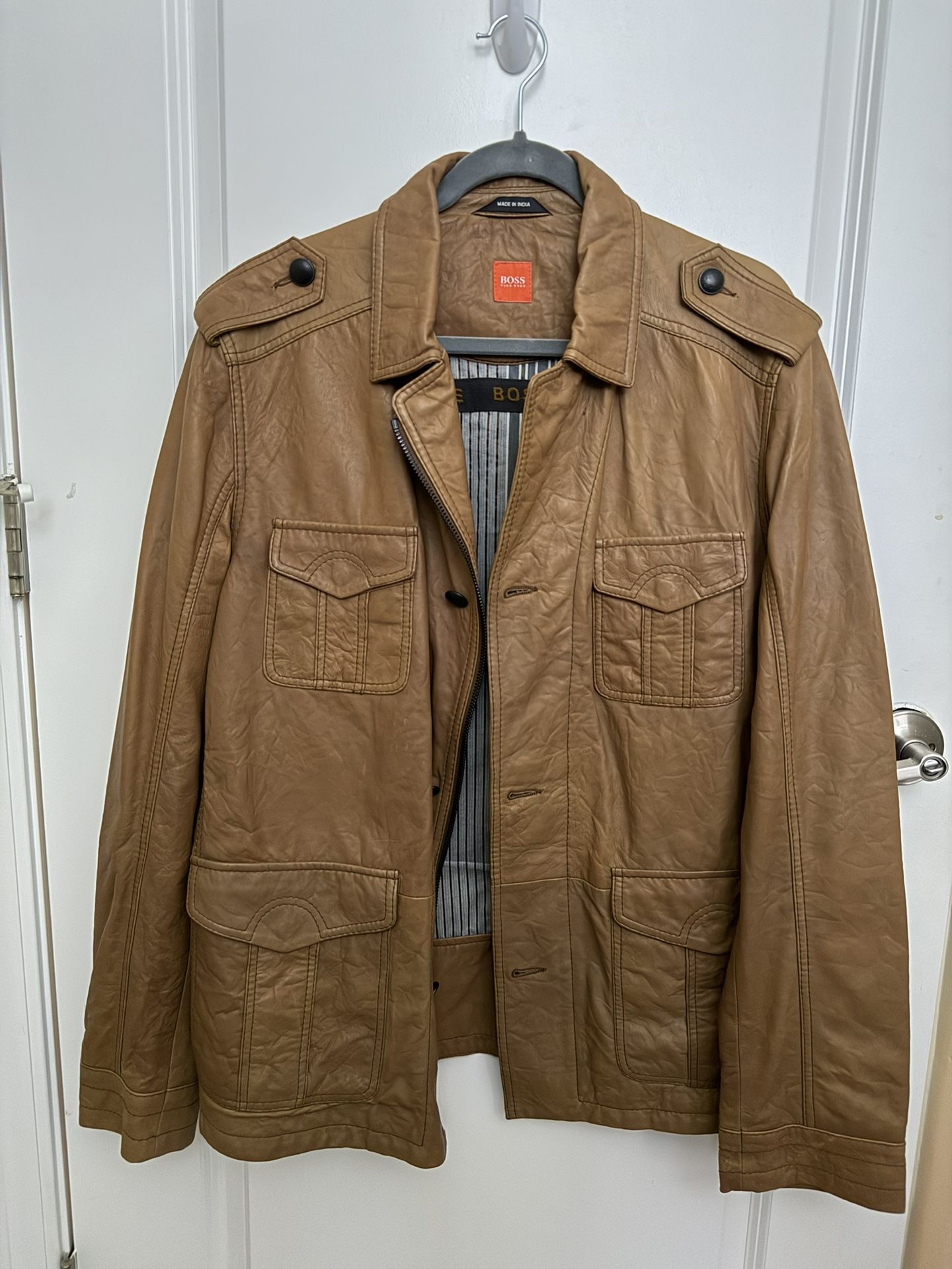 Boss Hugo Boss Leather Jacket