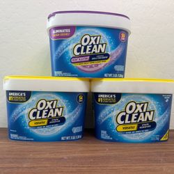 Oxiclean cleaning powder bundle