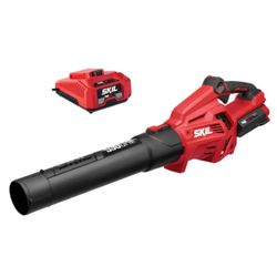 SKIL PWR CORE 40-volt 530-CFM 120-MPH Battery Handheld Leaf Blower 2.5 Ah