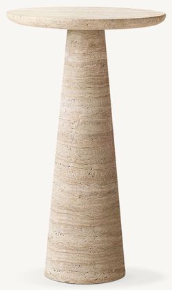 RH CELLINI ROUND DRINK TABLE