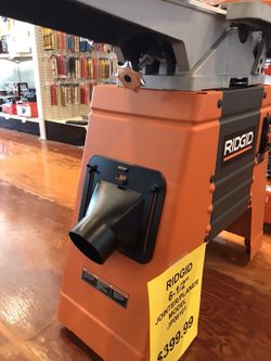 RIDGID 6 1 2 inch Jointer Planer Reconditioned for Sale in Hot