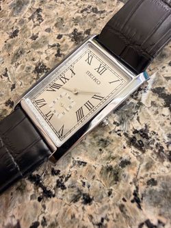 SEIKO tank men’s watch