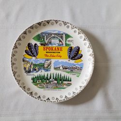 Spokane The Lilac City Celebration Plate