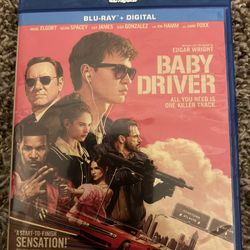 Baby Driver Movie On Blu Ray 