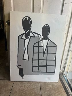 Original Ethan cardena canvas with painting