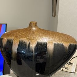 Vintage Drip Glaze Ceramic Vase