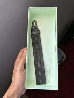 Off White Keychain Industrial