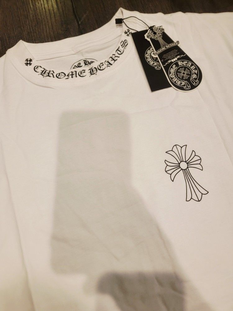 Chrome Hearts White Tshirt 3 For $100 *español