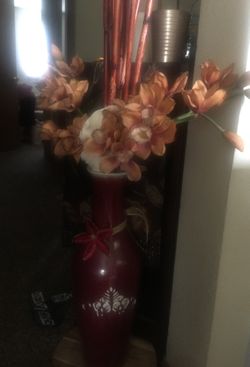Vase with flowers