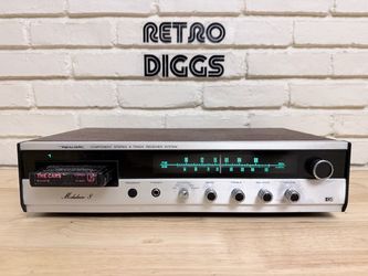 Vintage Realistic Modulaire 8 Stereo Receiver 8-Track Unit (new belt)