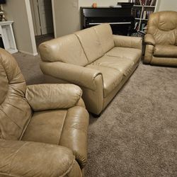2 Lazy Boy Recliners and Sofa