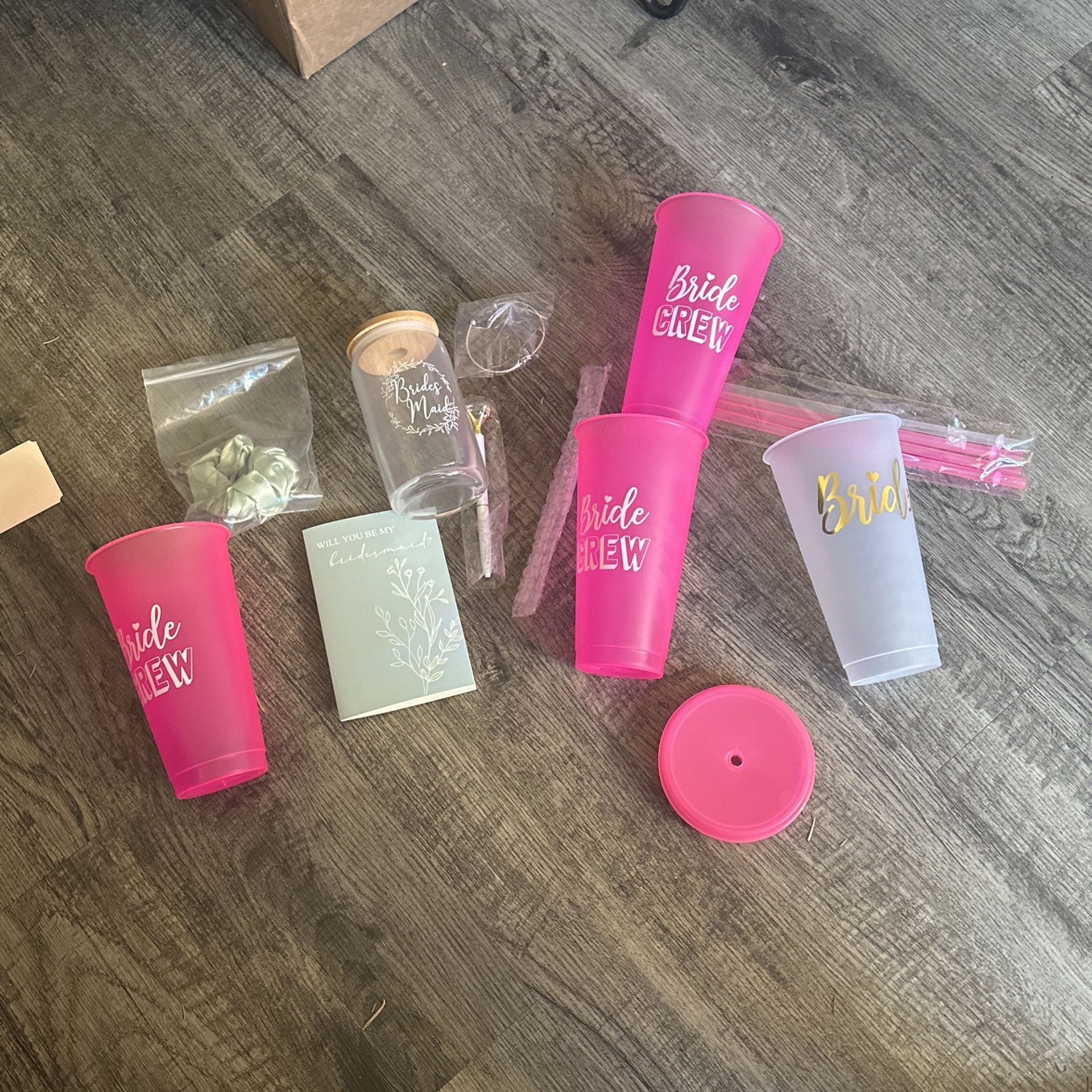 Bridesmaids gifts And bride Cup