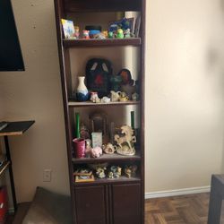 2 x Wooden Shelves