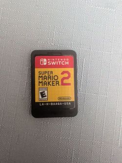 Super Mario Maker 2 Nintendo Switch Cartridge