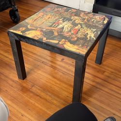 Art Nouveau Side Table 