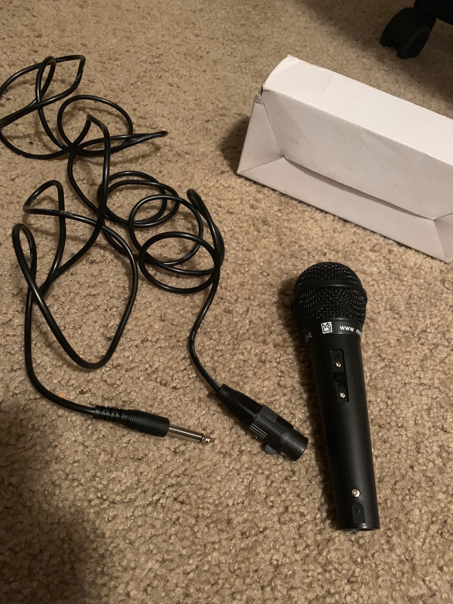 New microphone